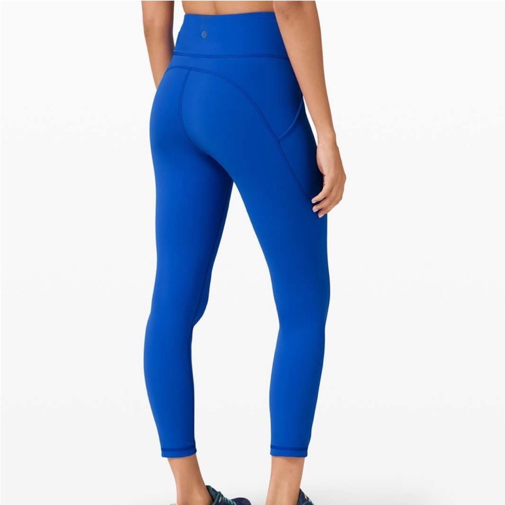 Lululemon Athletica Blue Invigorate Leggings